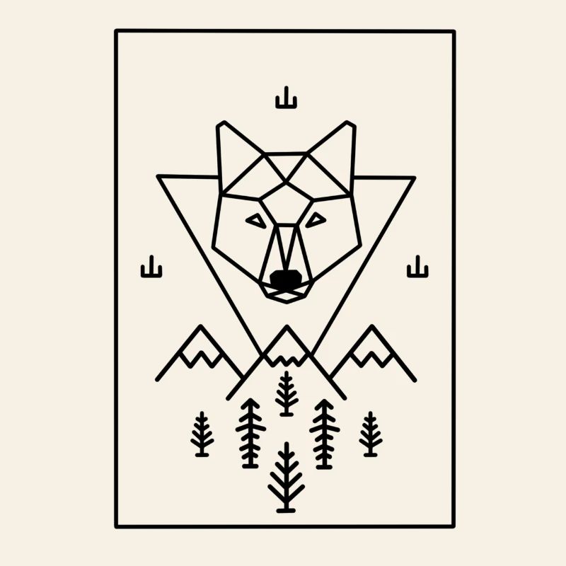 Forêt de montagne de Fox