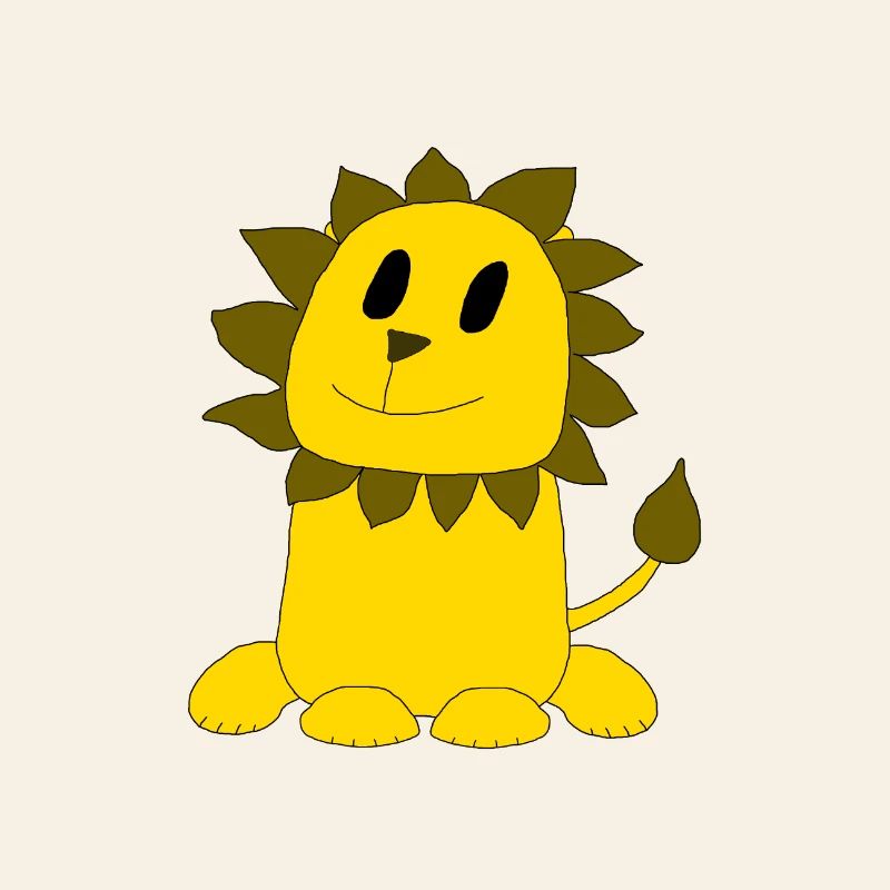Funny Lion Leo
