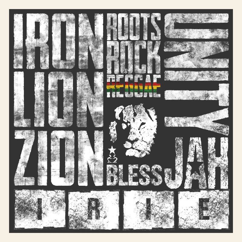 Lion motifs with reggae elements