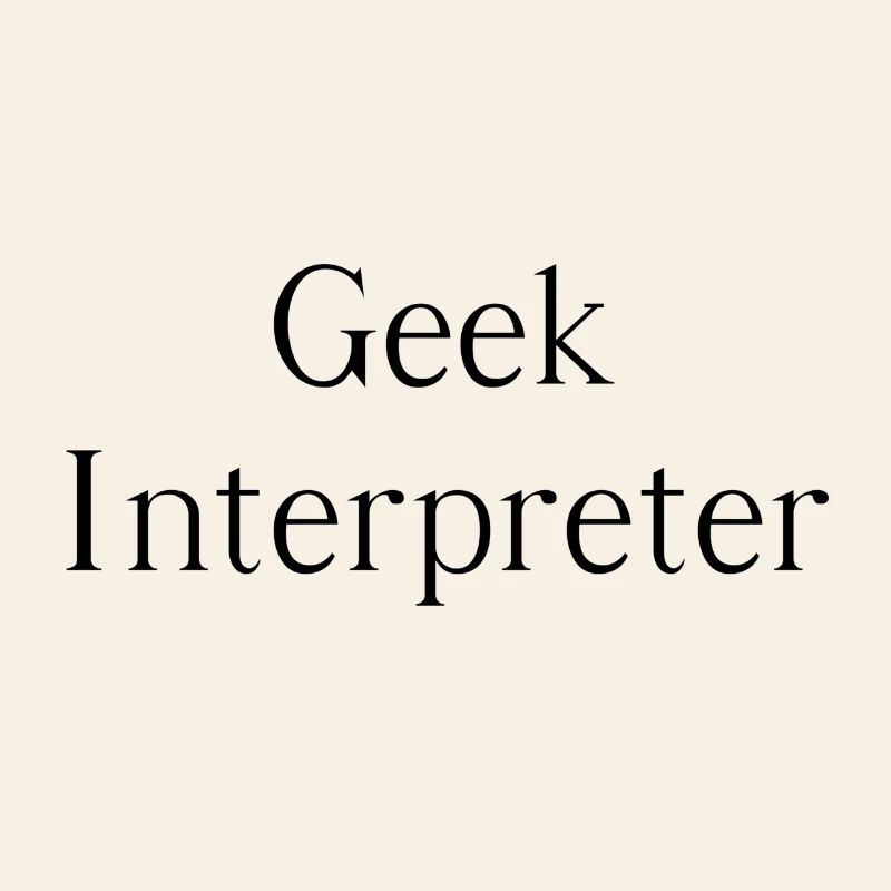 Interprète geek