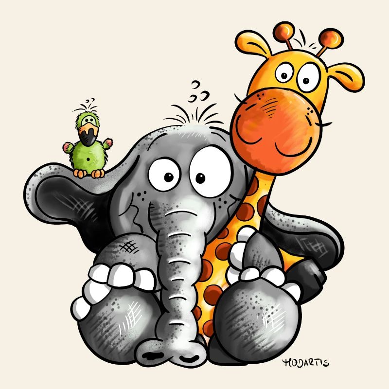 Elephant and friends