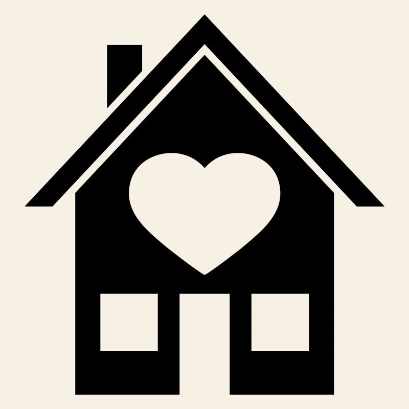 maison maison coeur symbole amour construction où construire