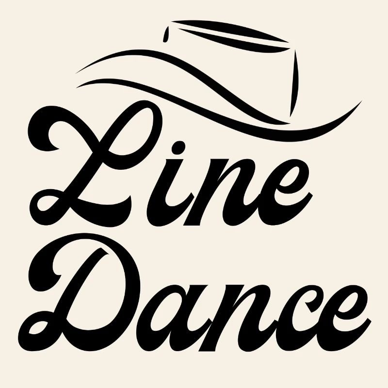 Gift idea for line dancers: Motto "Line Dance"
