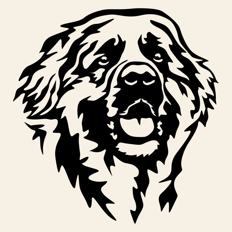 Tête de Leonberger