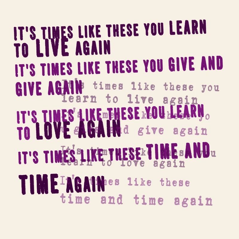 foo fighters lyric