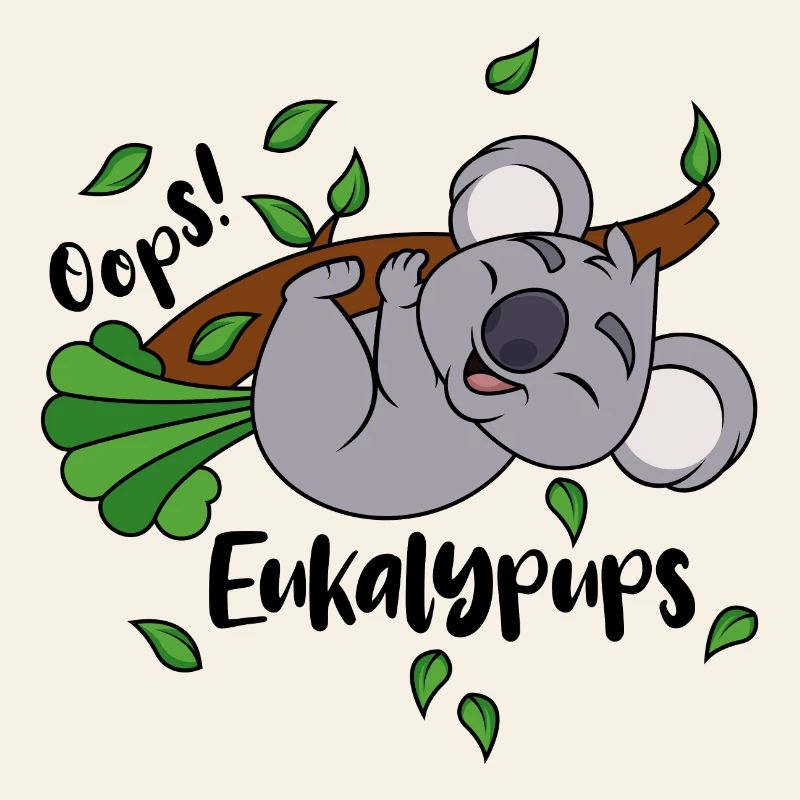 Koala Eukalyptus Oops Eukalypups Pups Tier Ast