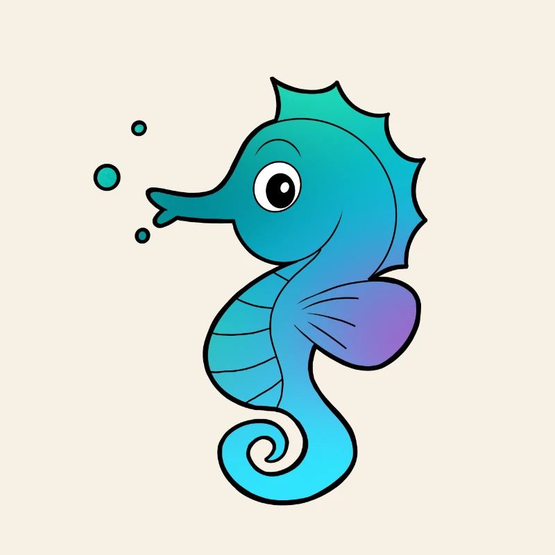Seepferdchen Seepferd