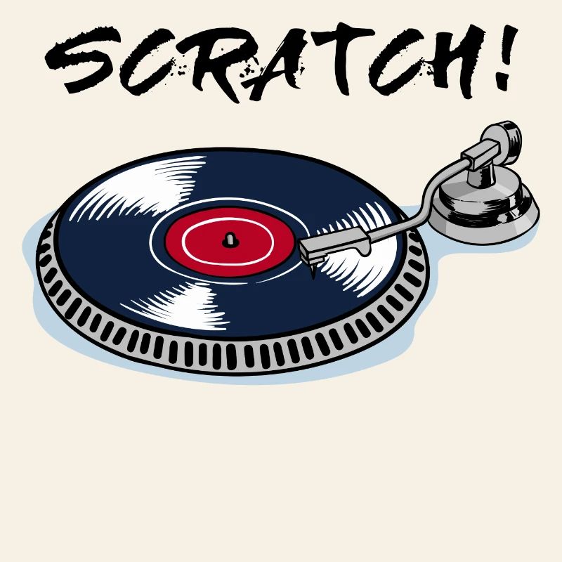 Scratchen Turntable Plattenspieler Beatbox Vinyl