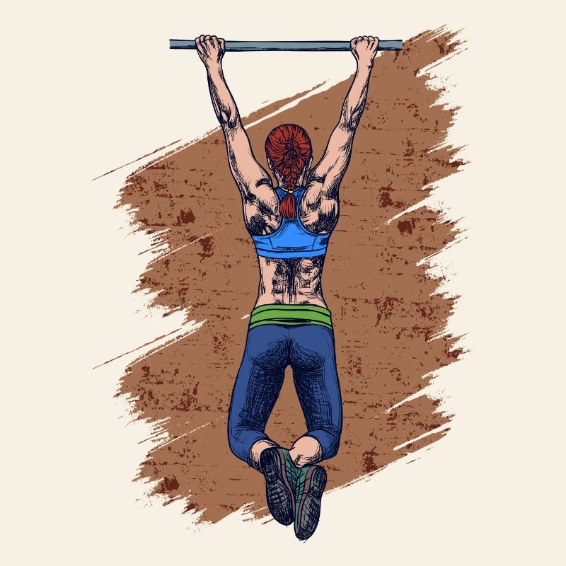 Pull Up Gym Workout Training Sport Gym