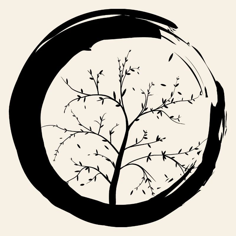 Lebensbaum Zen Baum Herbst