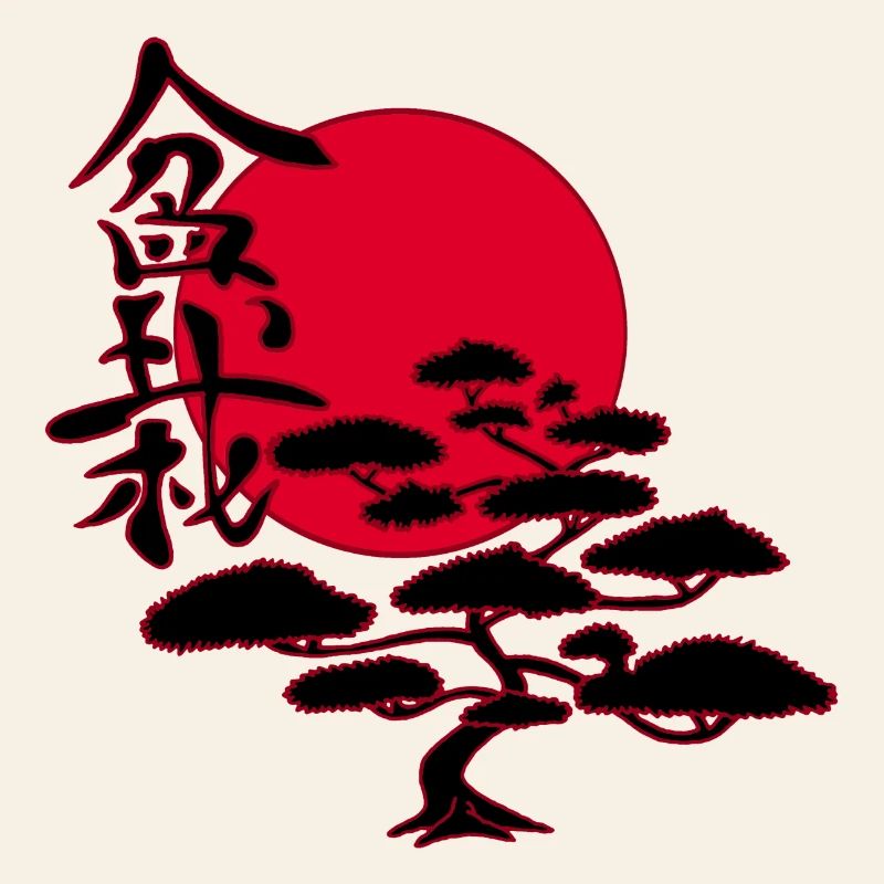 Japanischer Bonsai-Baum