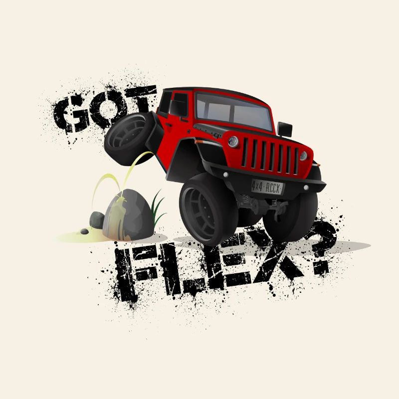 GOT FLEX? - OFFROADER Crawler - Rot