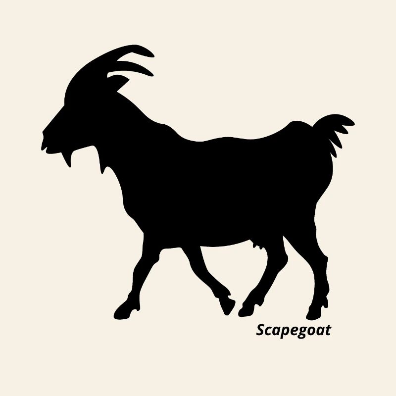 Bouc-émissaire noir