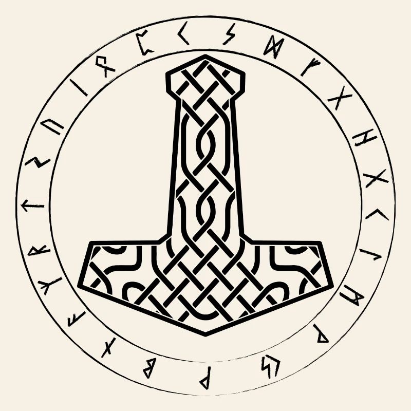 Mjöllnir symbole viking