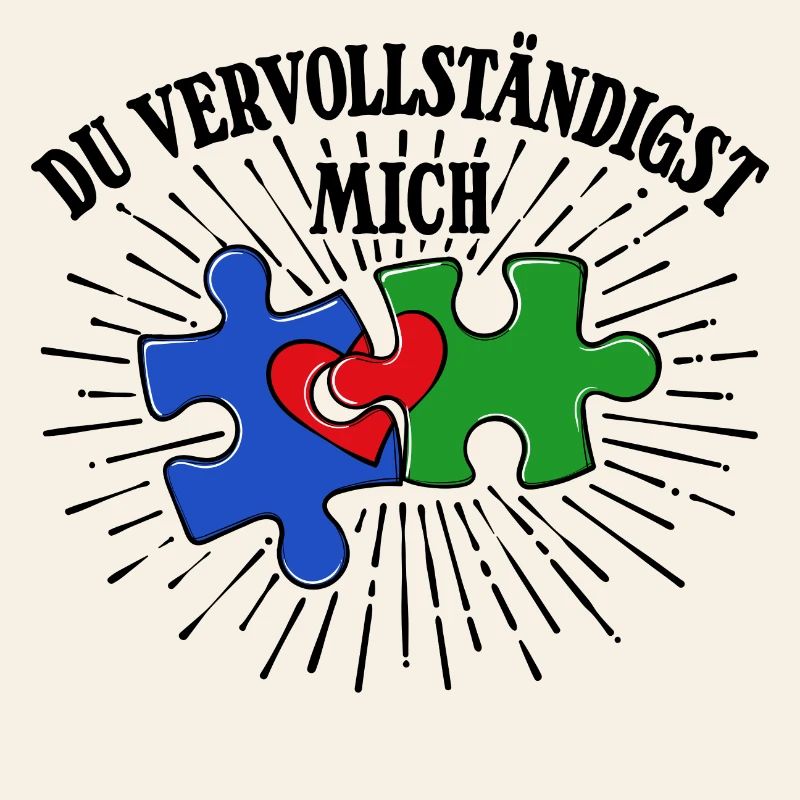 Romantisch Valentinstag Herz Statement