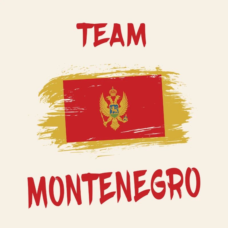 Team Montenegro flags design/gift idea