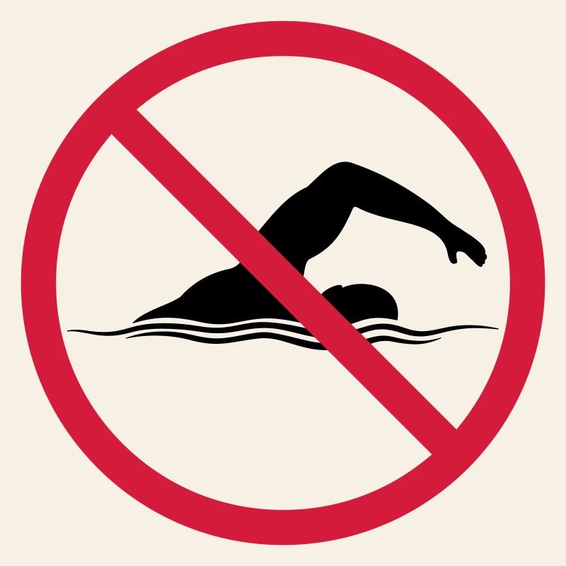 Nage de bouclier interdite