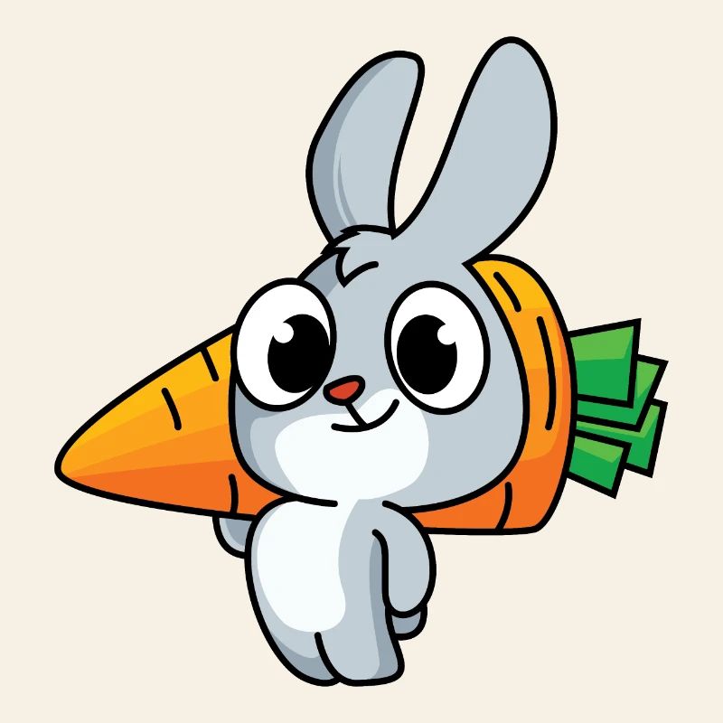 Lapin travailleur