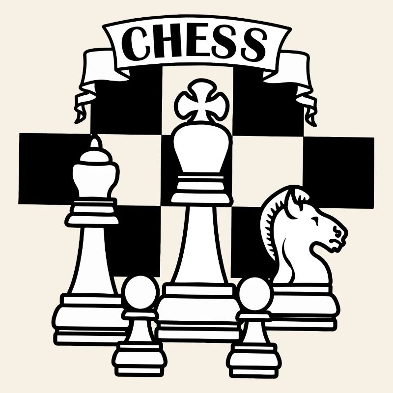 Pièces d’échecs blanches