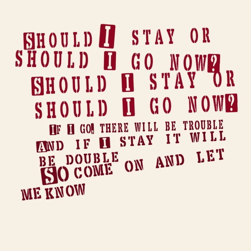 clash - devrais-je rester