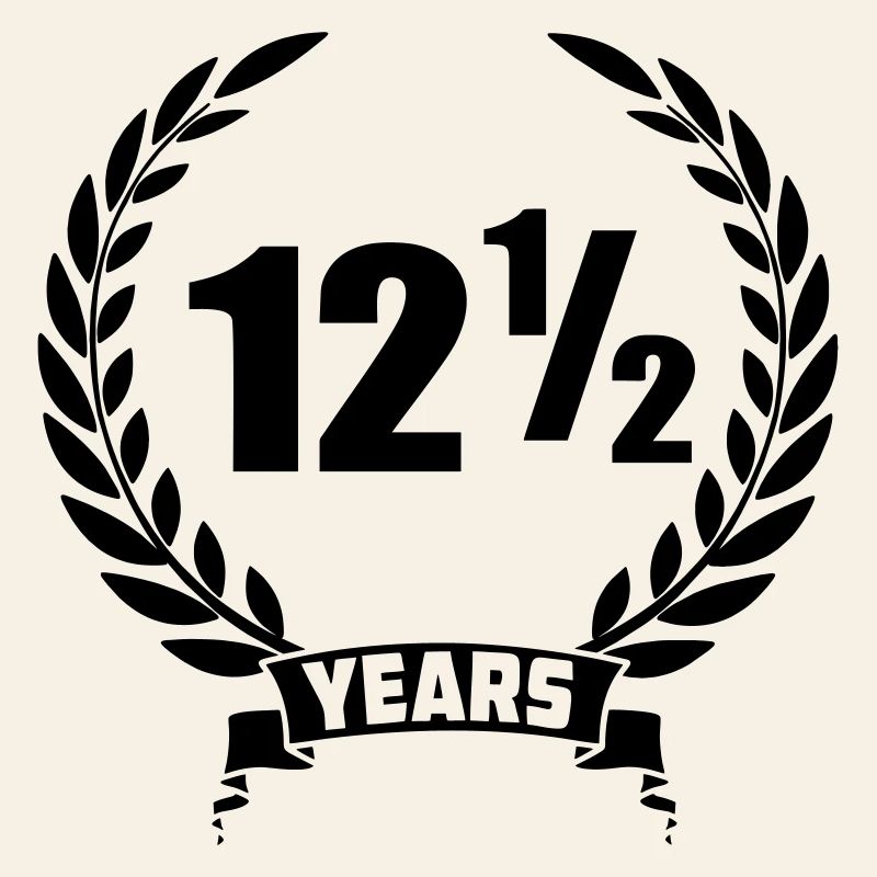 Laurel wreath twelve and a half years