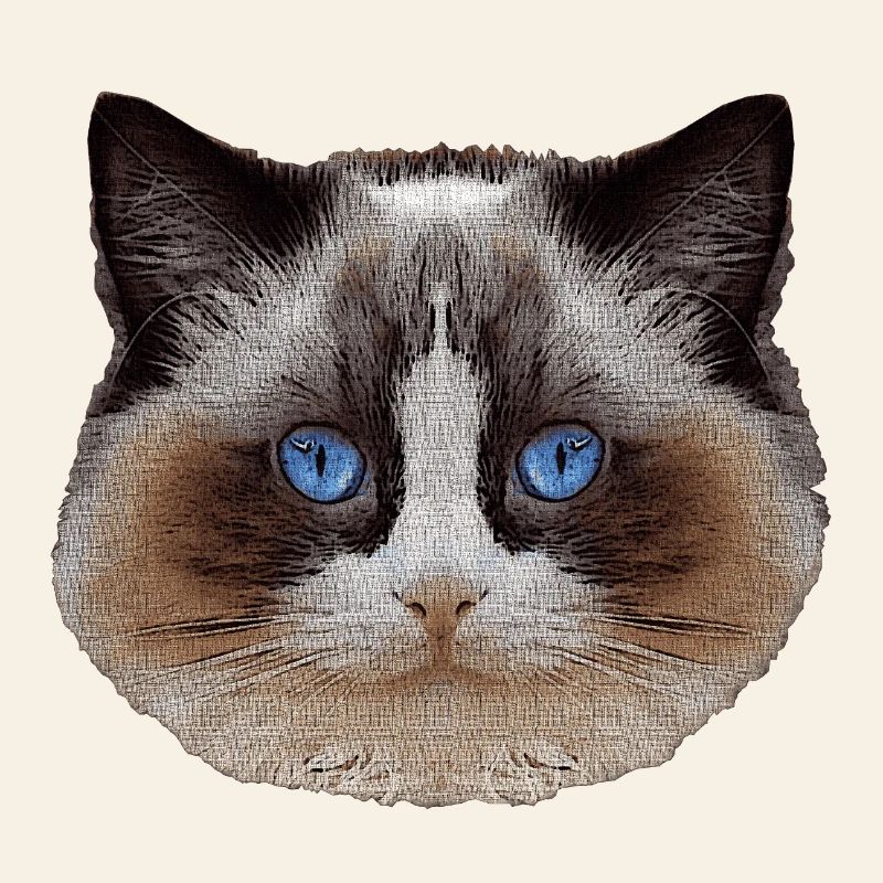 Ragdoll, samtpfote, Katzen design