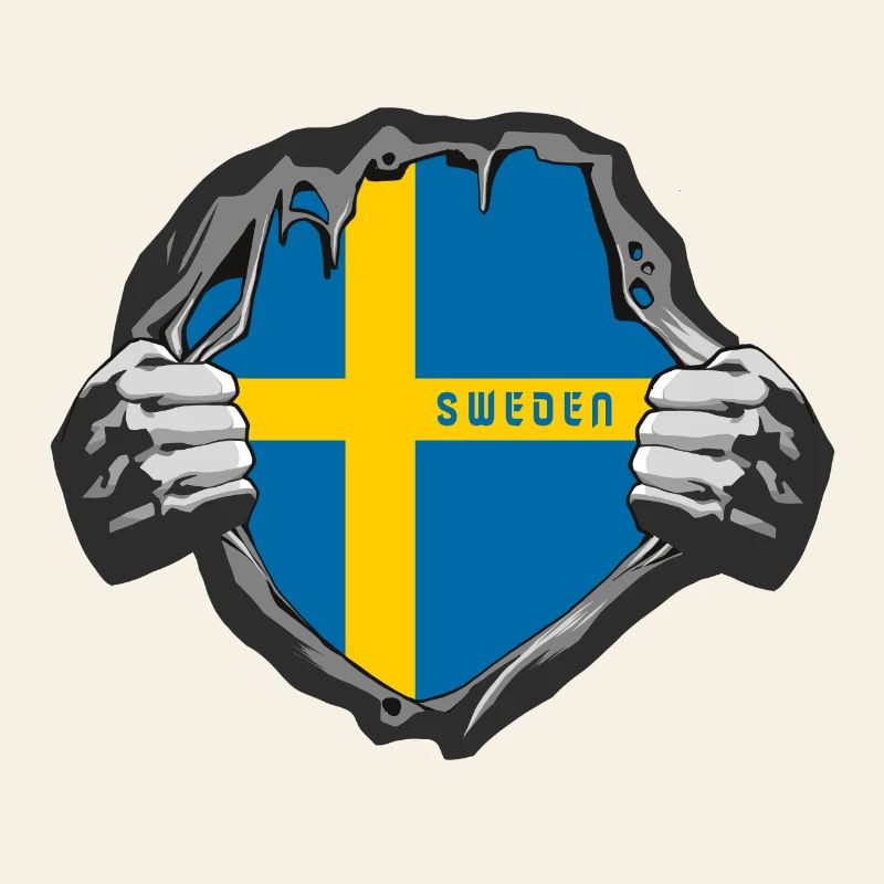 Sweden flags design