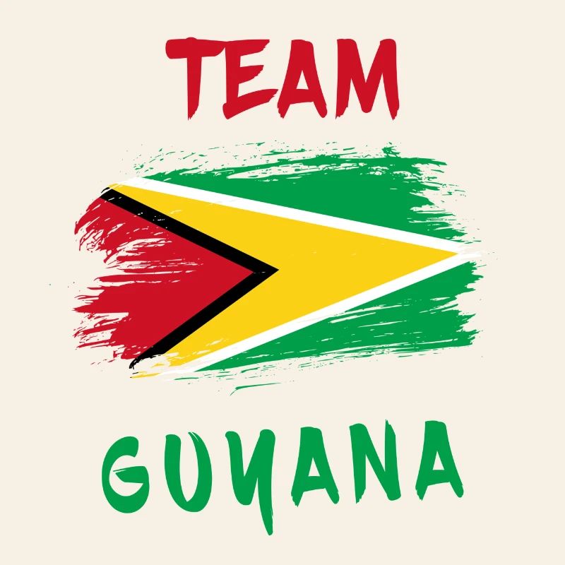 Drapeaux de l'équipe Guyane