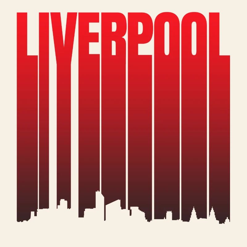Liverpool Skyline Gradient