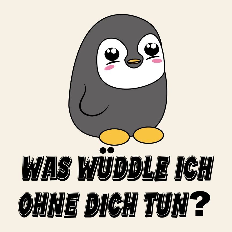 Vogel Zoo Tier Süß Pinguin Statement Seevogel