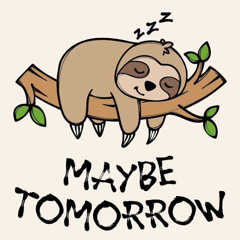 Animal Statement Sloth Jungle Lazy Sleeping