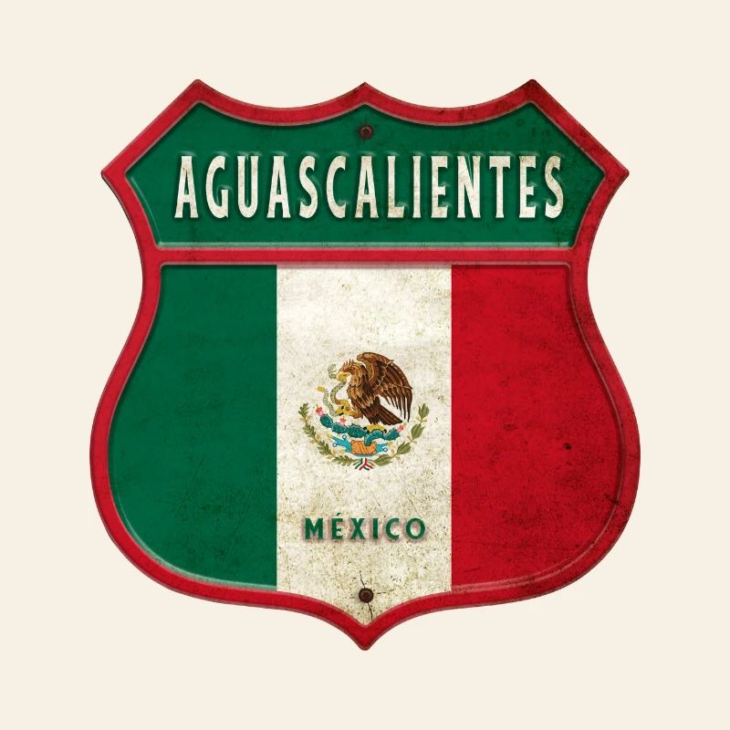 Aguascalientes Mexiko Wappen Design