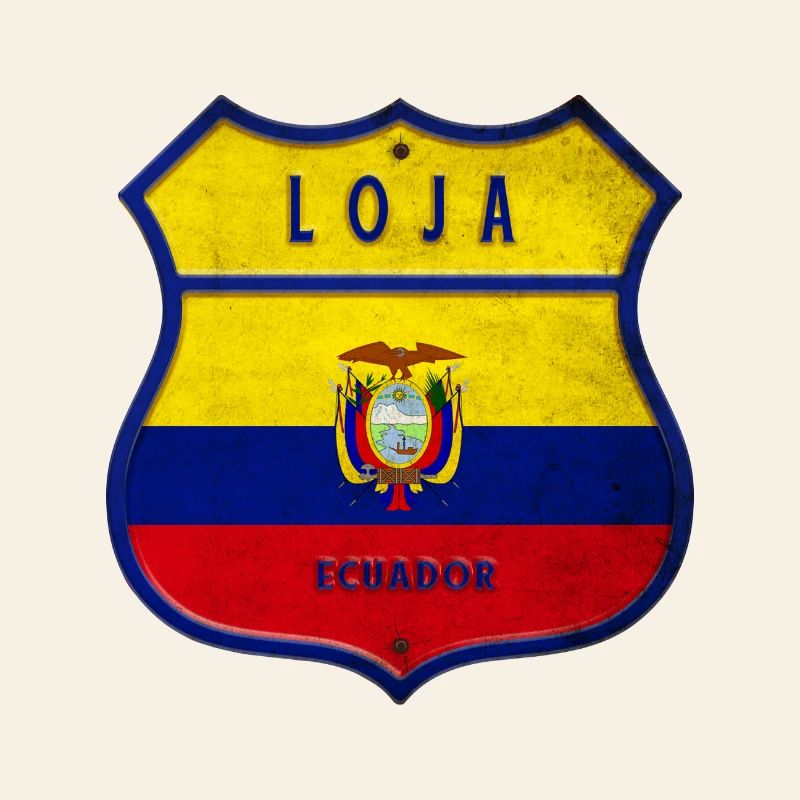 Drapeaux de Loja Ecuador