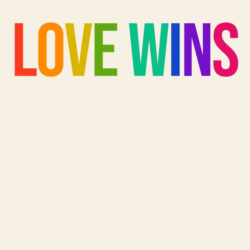 Rainbow Lgbt Equality Statement Pride