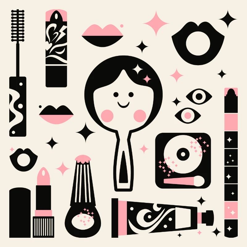 disco make up revival l black pink