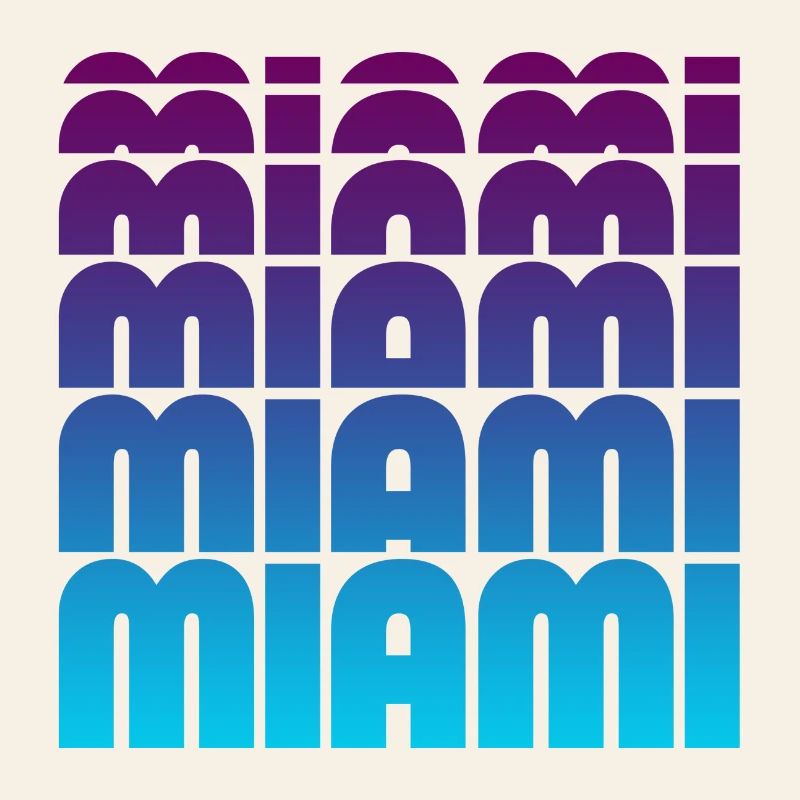 Miami Grid Gradient