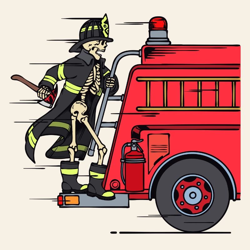 Fire Engine Firefighter Firefighter Rescuer