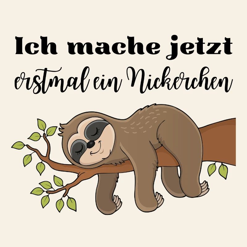 Ich mache jetzt erstmal ein Nickerchen