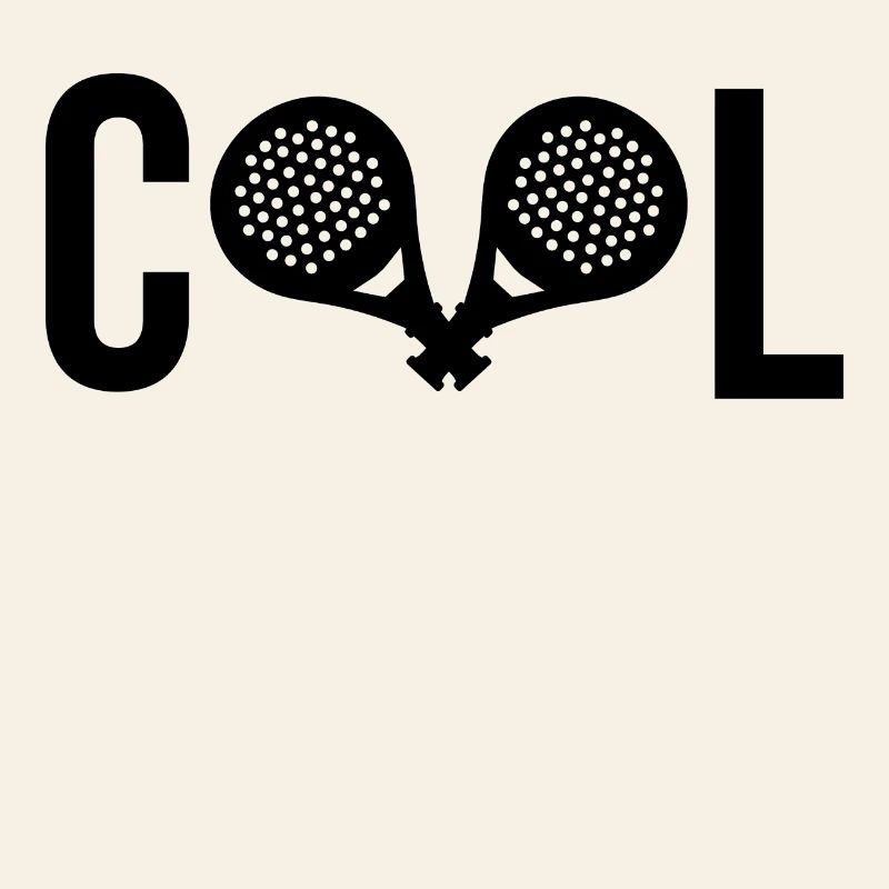 Cool Saying Padel Player Sport Racket