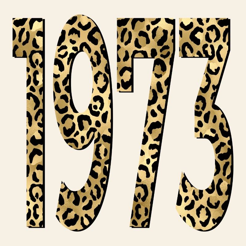 Birthday 1973 Leopard Print