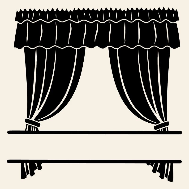 Gardinengeschäft oder Theater