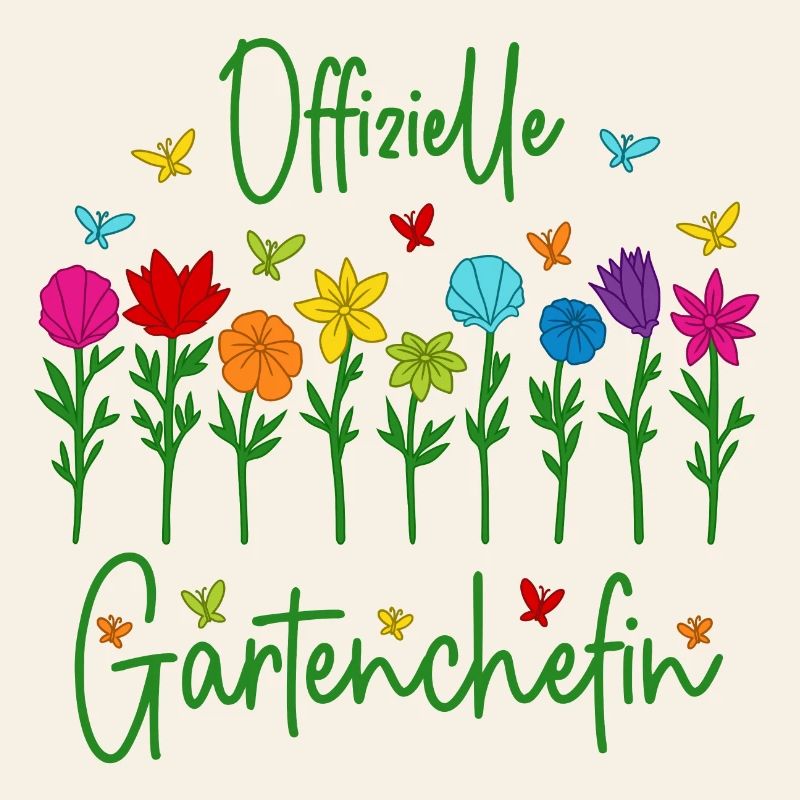 Garten Chefin Gartenarbeit Offizielle Gartenchefin