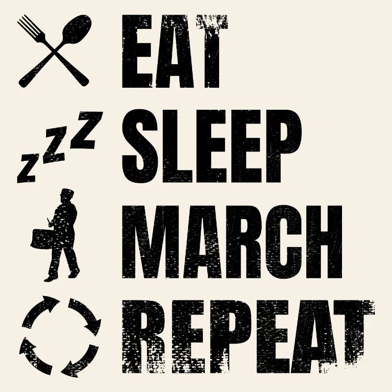 Eating, sleeping, drumming, repeating