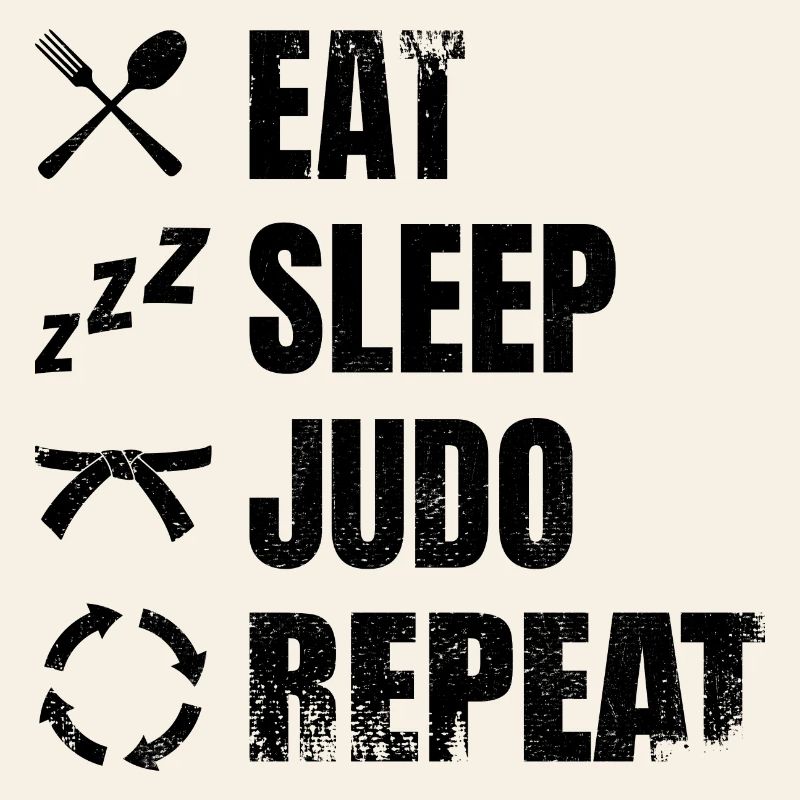 Manger Dormir Judo Répéter