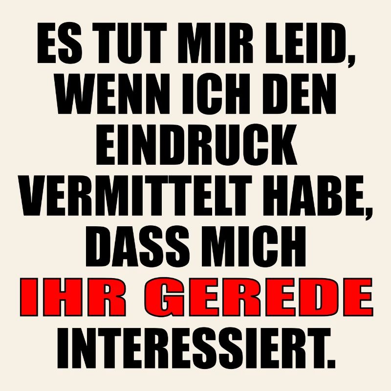 Kein Interesse