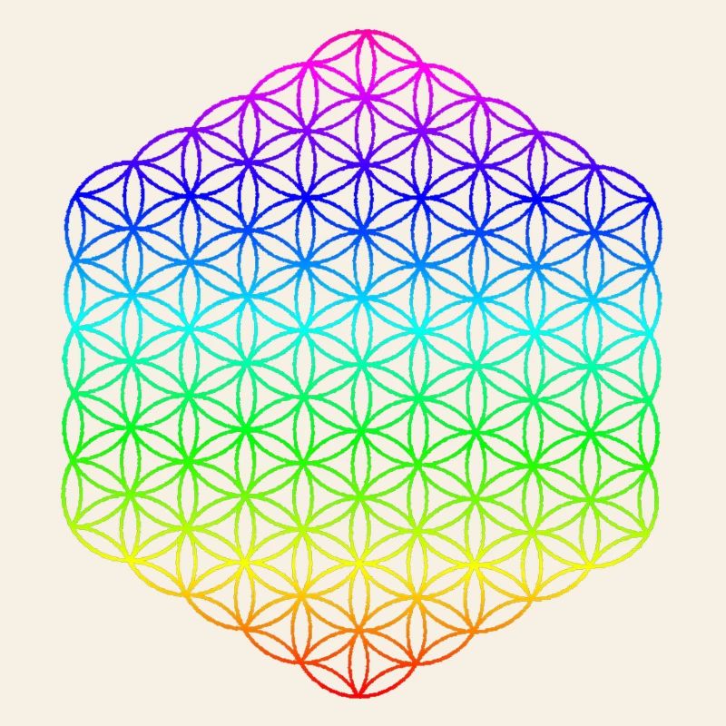 Blume des Lebens - 5. Dimension - Mandala