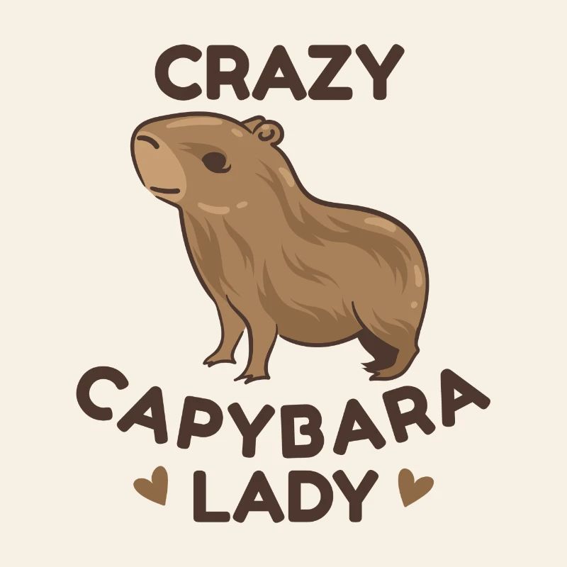 Capybara Zoo Animal Design
