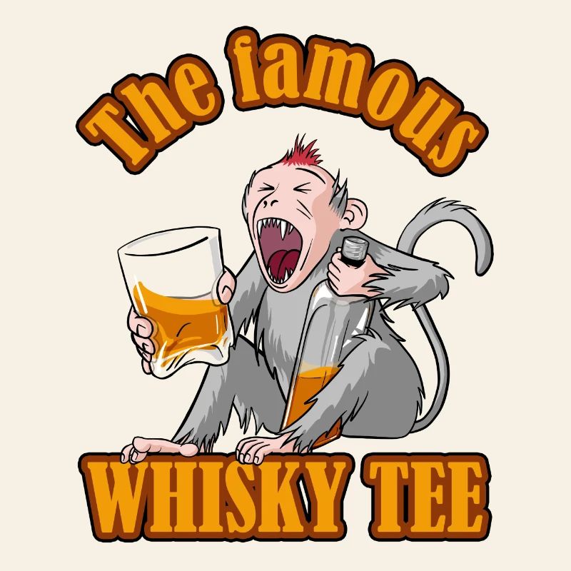 Das berühmte Whisky-Tee – Aper'Monkey Edition