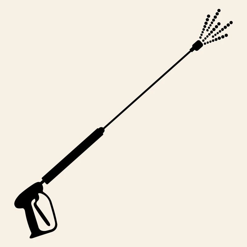 High-pressure sprayer façade cleaning 5