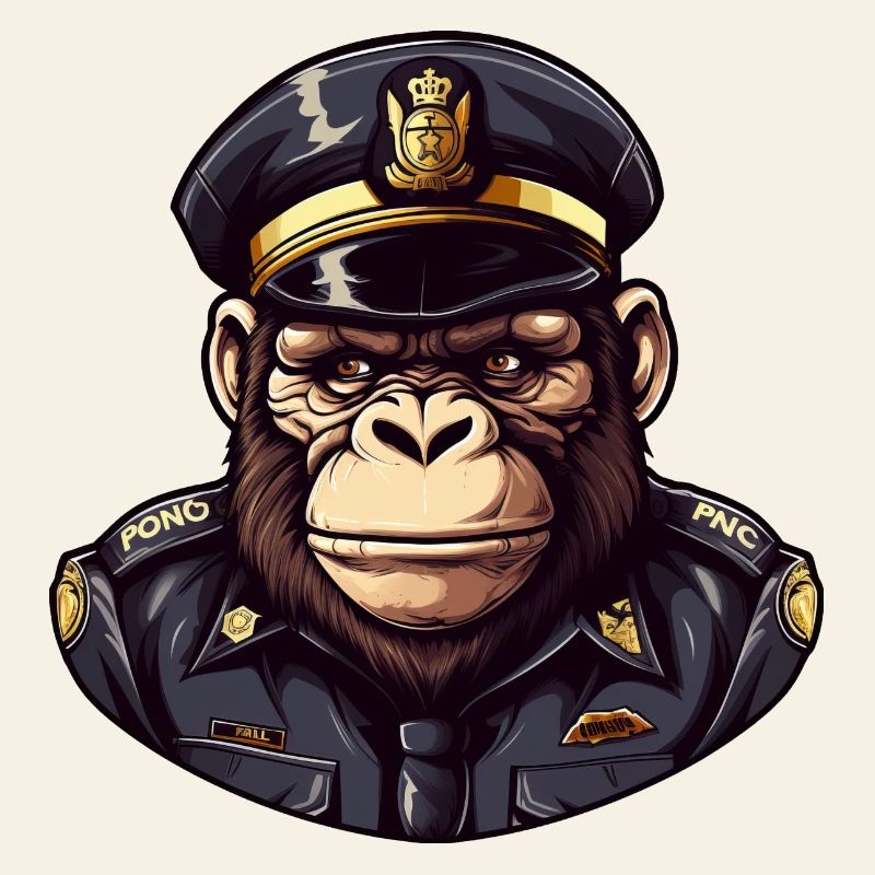 Monkey Policeman